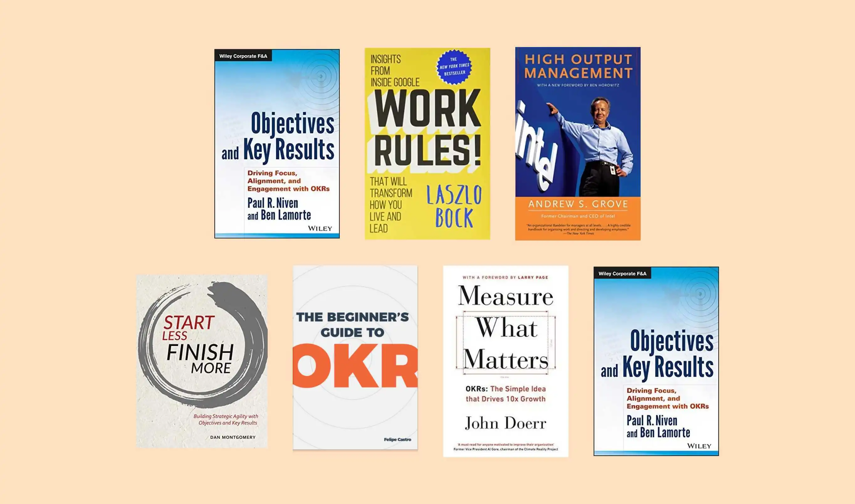 Books on how to set OKRs