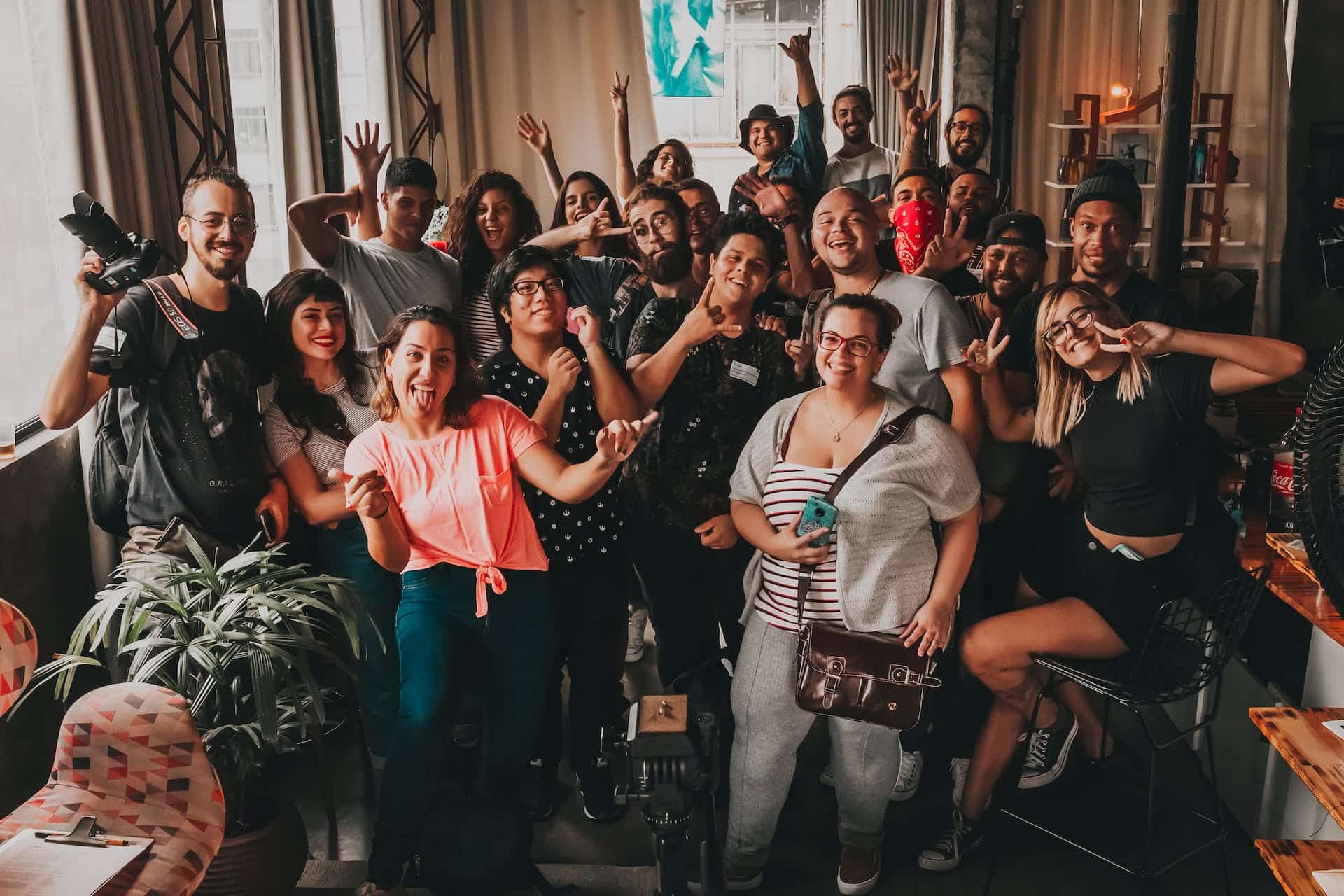 A picture of the group of people-Beam