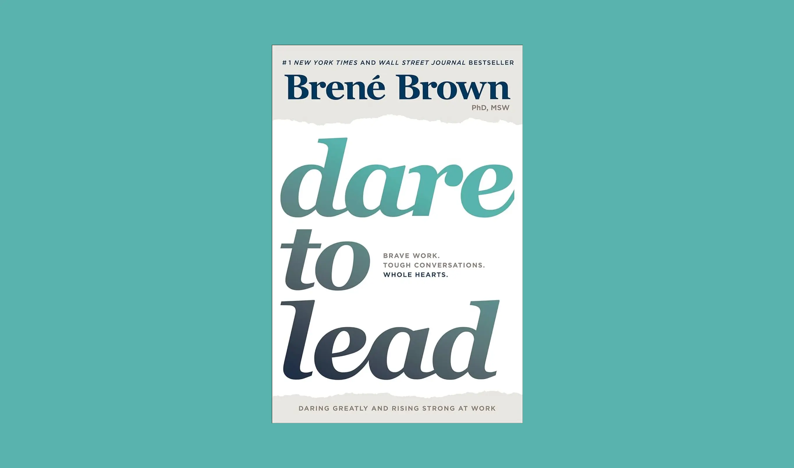 Cover of Dare to Lead by Brené Brown