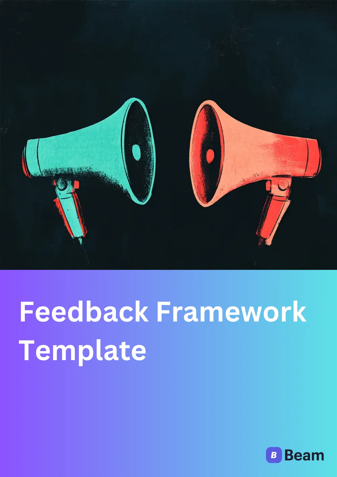 Cover of the Feedback Framework Template